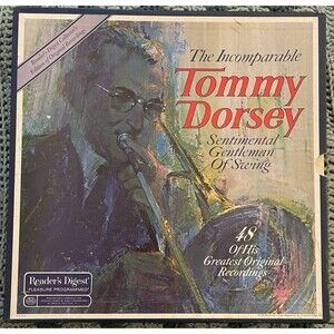 The Incomparable Tommy Dorsey • LP Vinyl • 4 Record Box • Near Mint